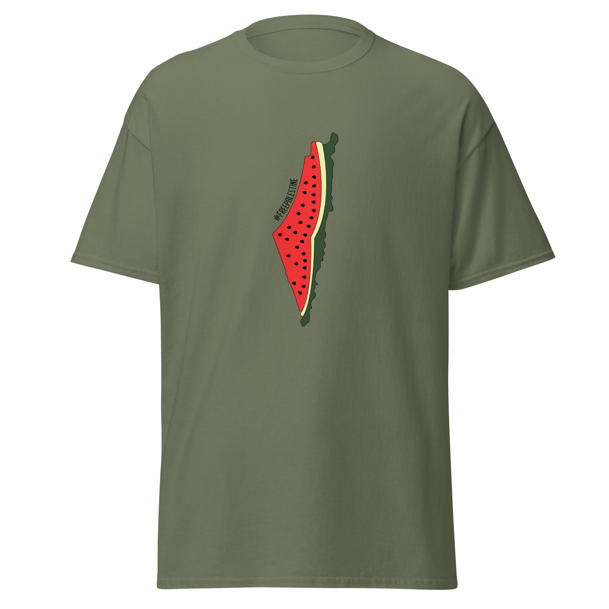 Vandmelon Free Palestine T-shirt