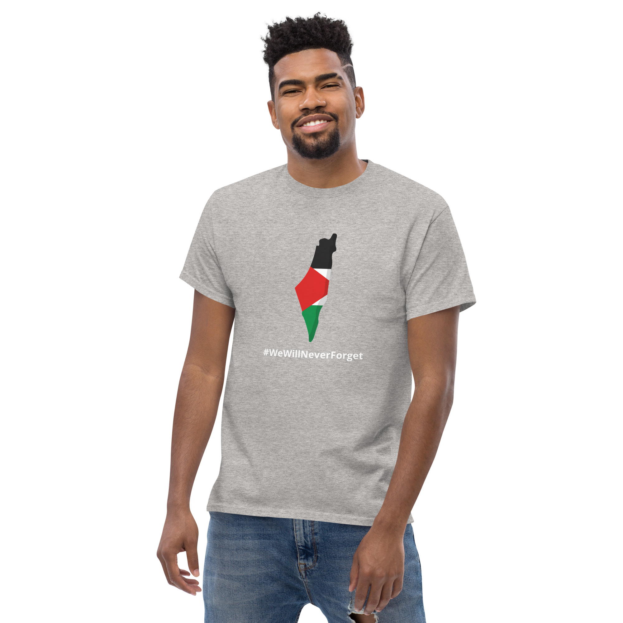 #WeWillNeverForget T-shirt For Men - Billede 7