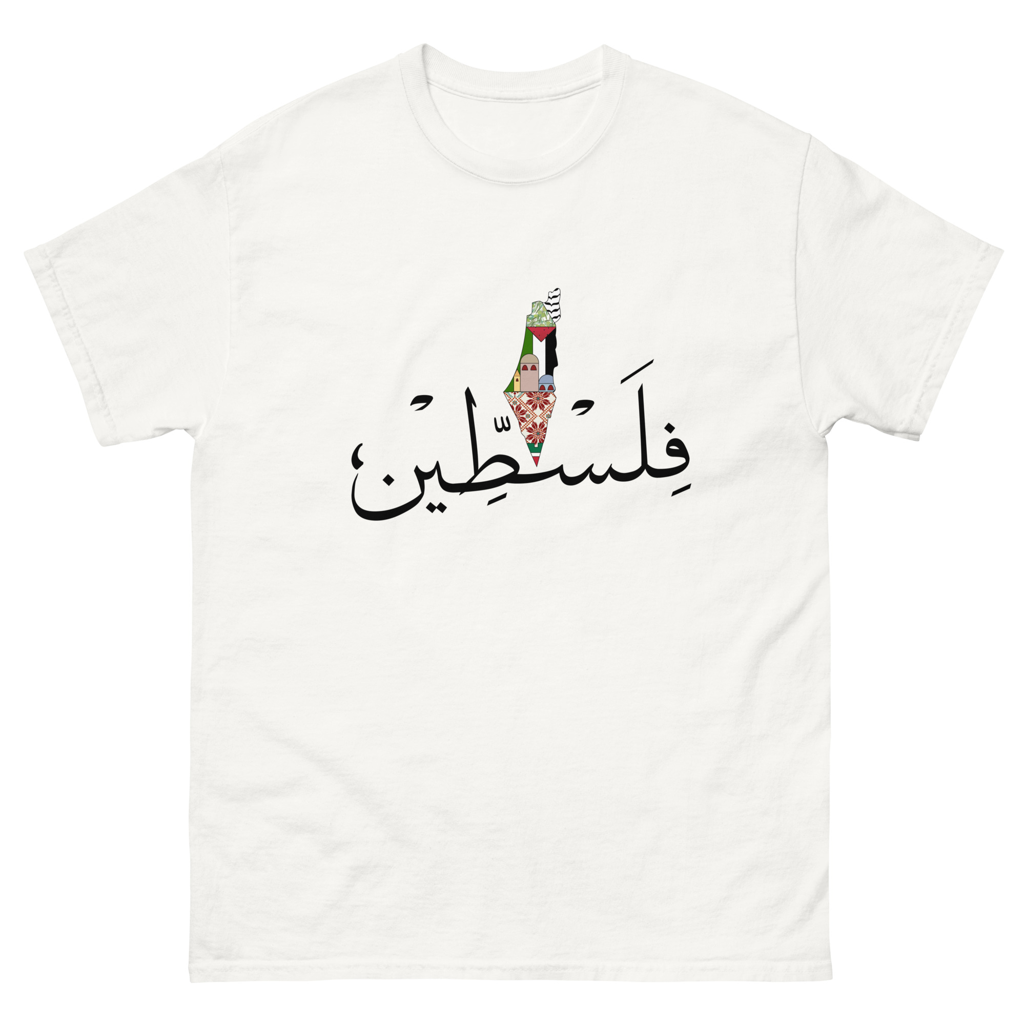 Palestine Map Arabic - Billede 5