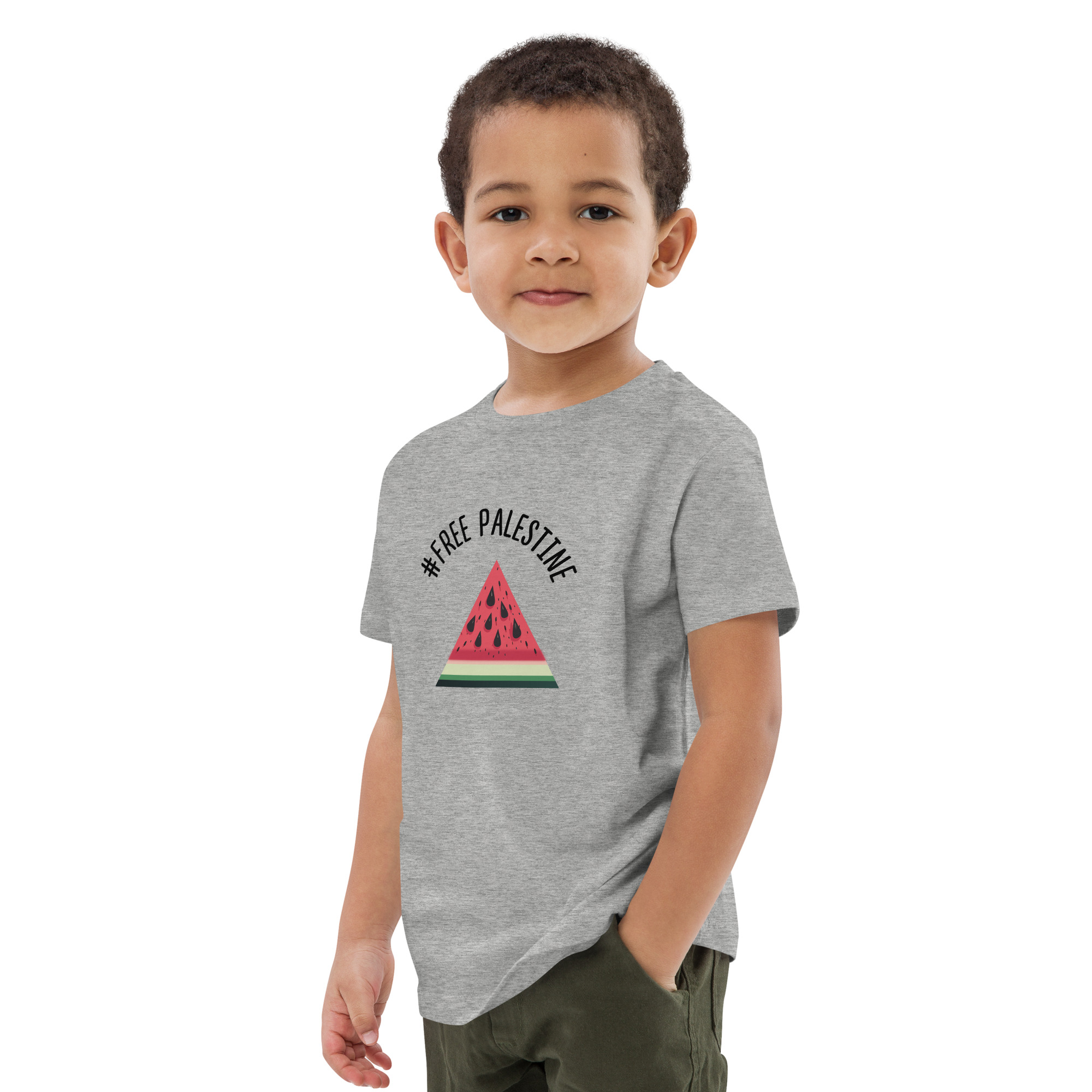 Palestine Organic cotton kids t-shirt