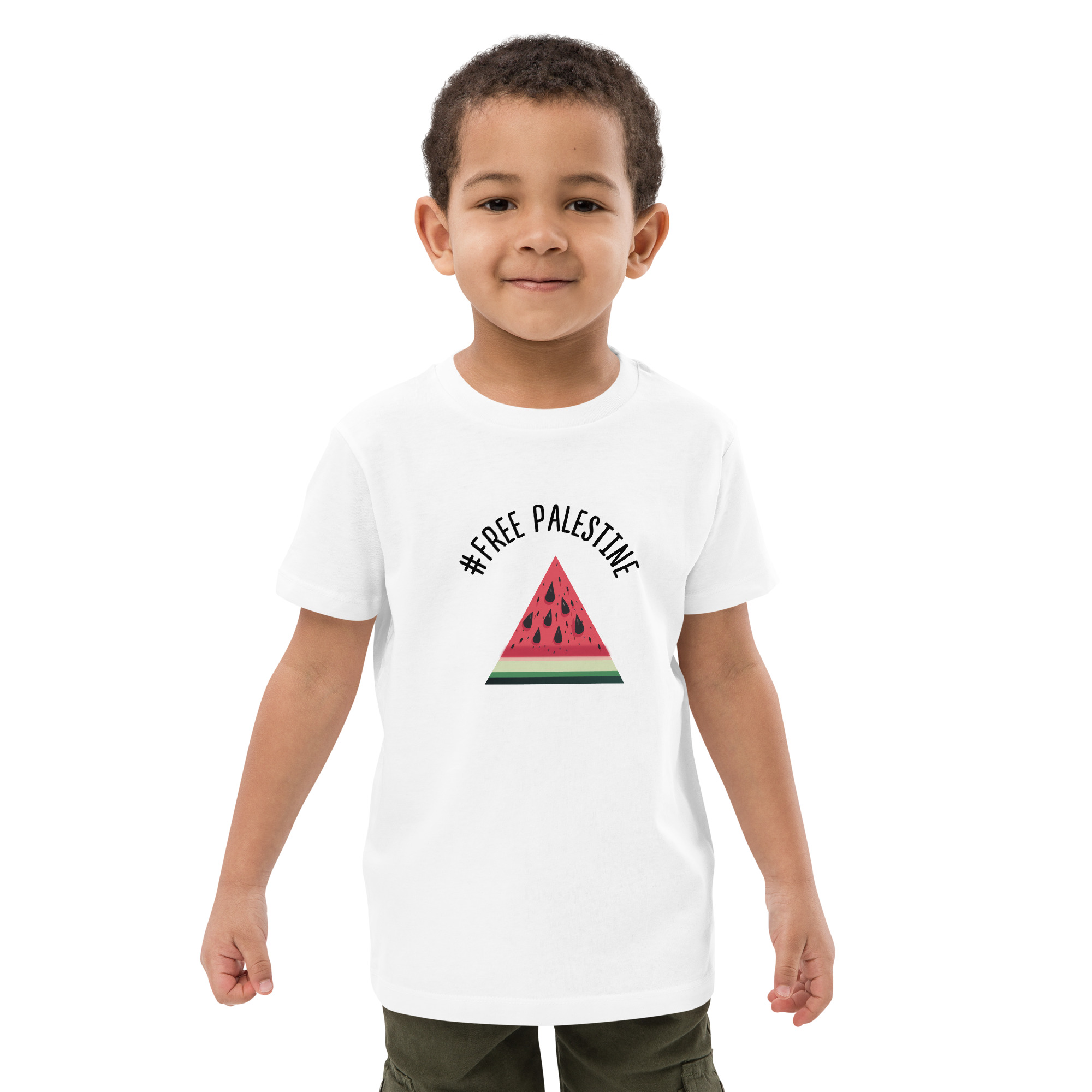Palestine Organic cotton kids t-shirt - Billede 4