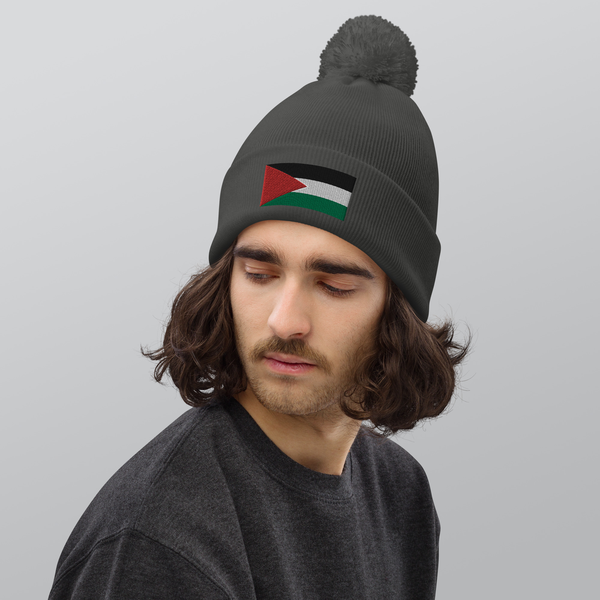Palestine Flag Beanie - Billede 5