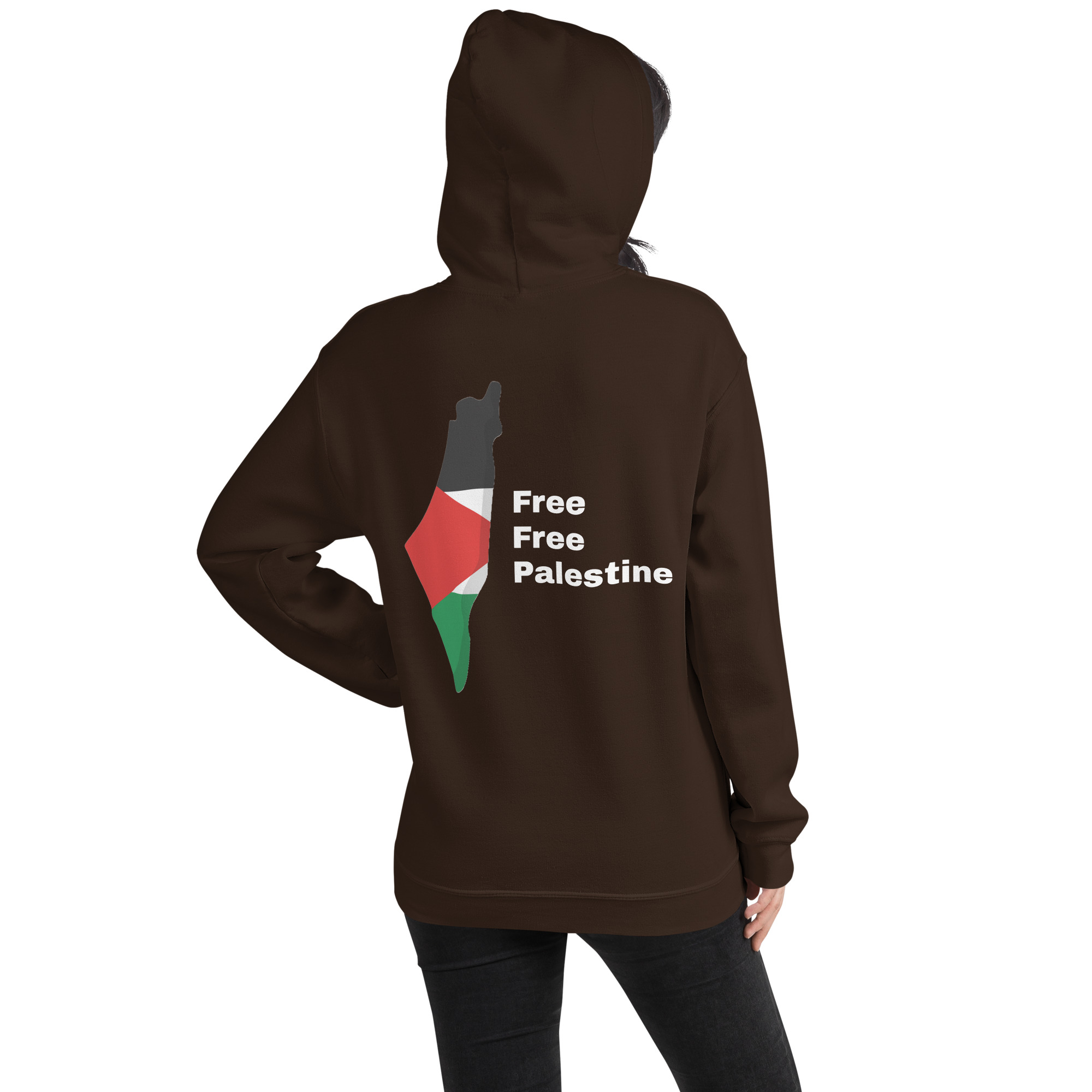 Free Free Palestine - Unisex Hoodie - Billede 14