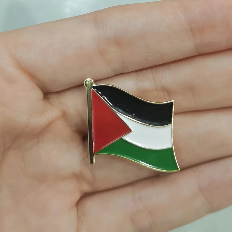 Palestine Flag - Pin - Billede 4