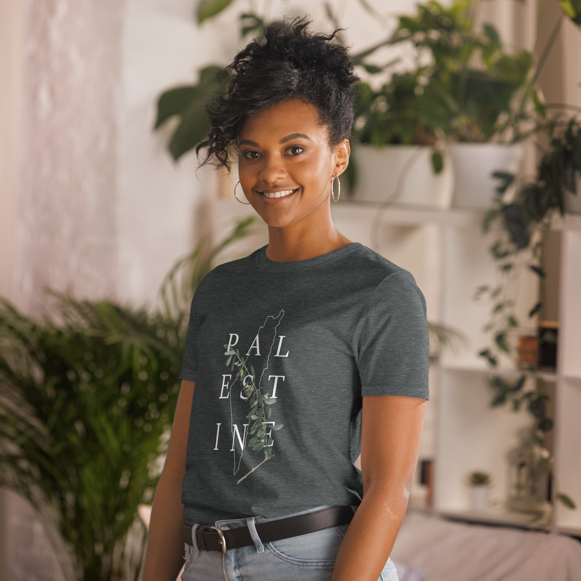 Palestine Olive T-Shirt - Billede 16