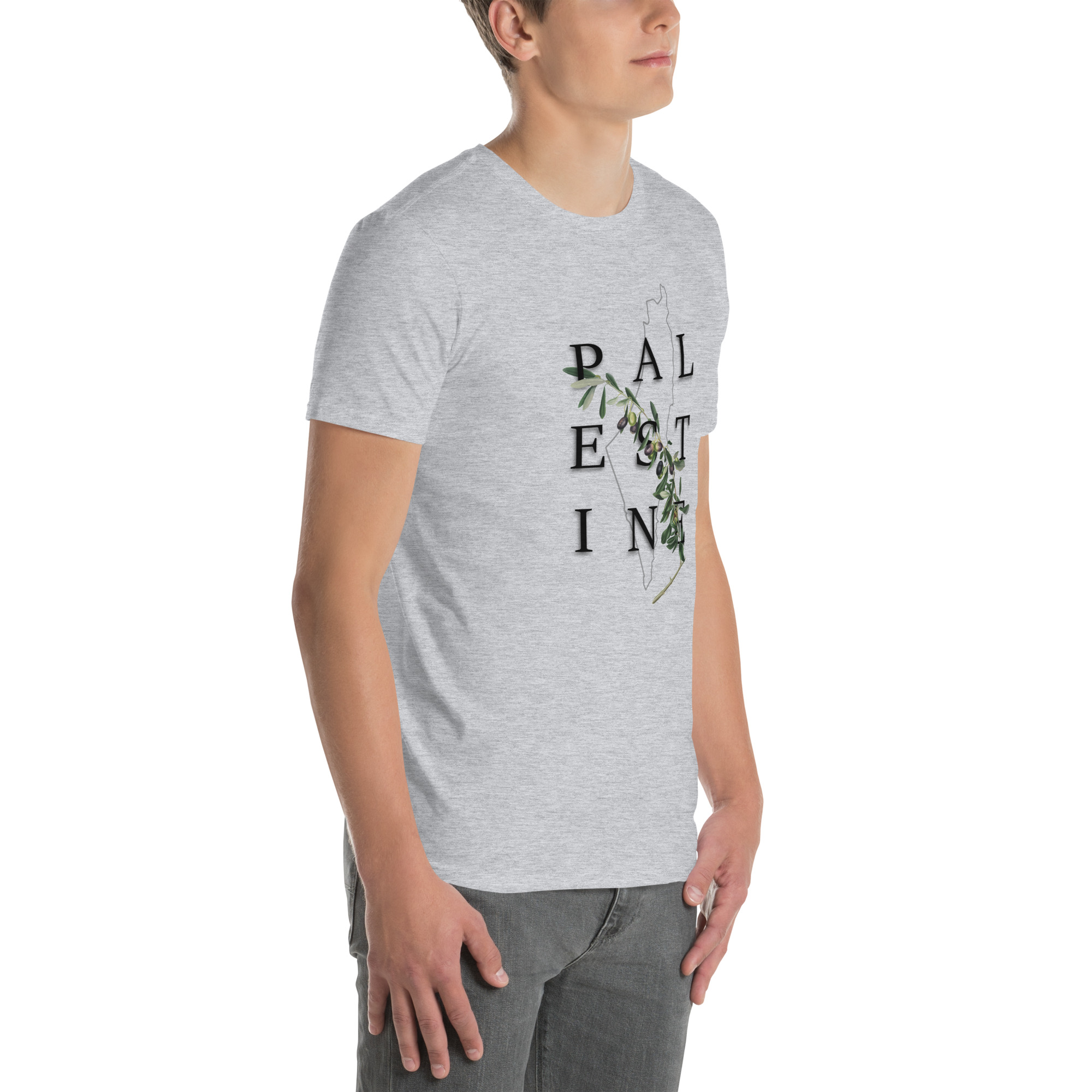 Palestine Olive T-Shirt - Billede 8