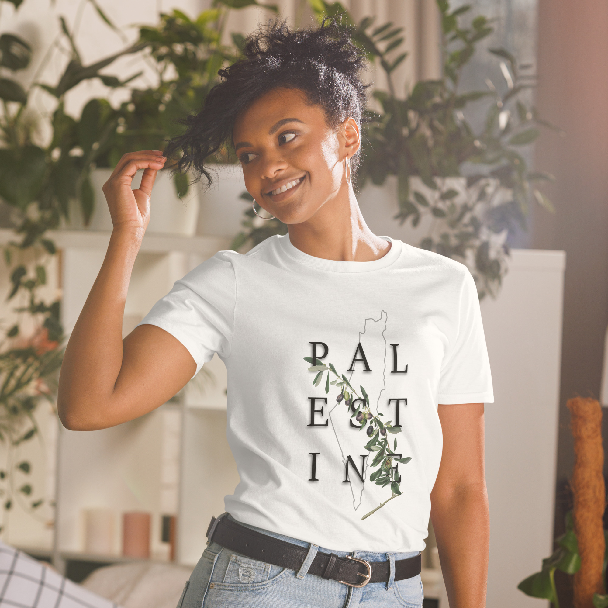 Palestine Olive T-Shirt - Billede 13