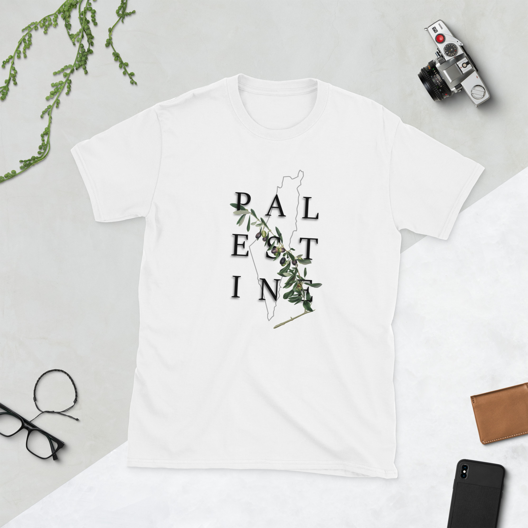 Palestine Olive T-Shirt - Billede 6
