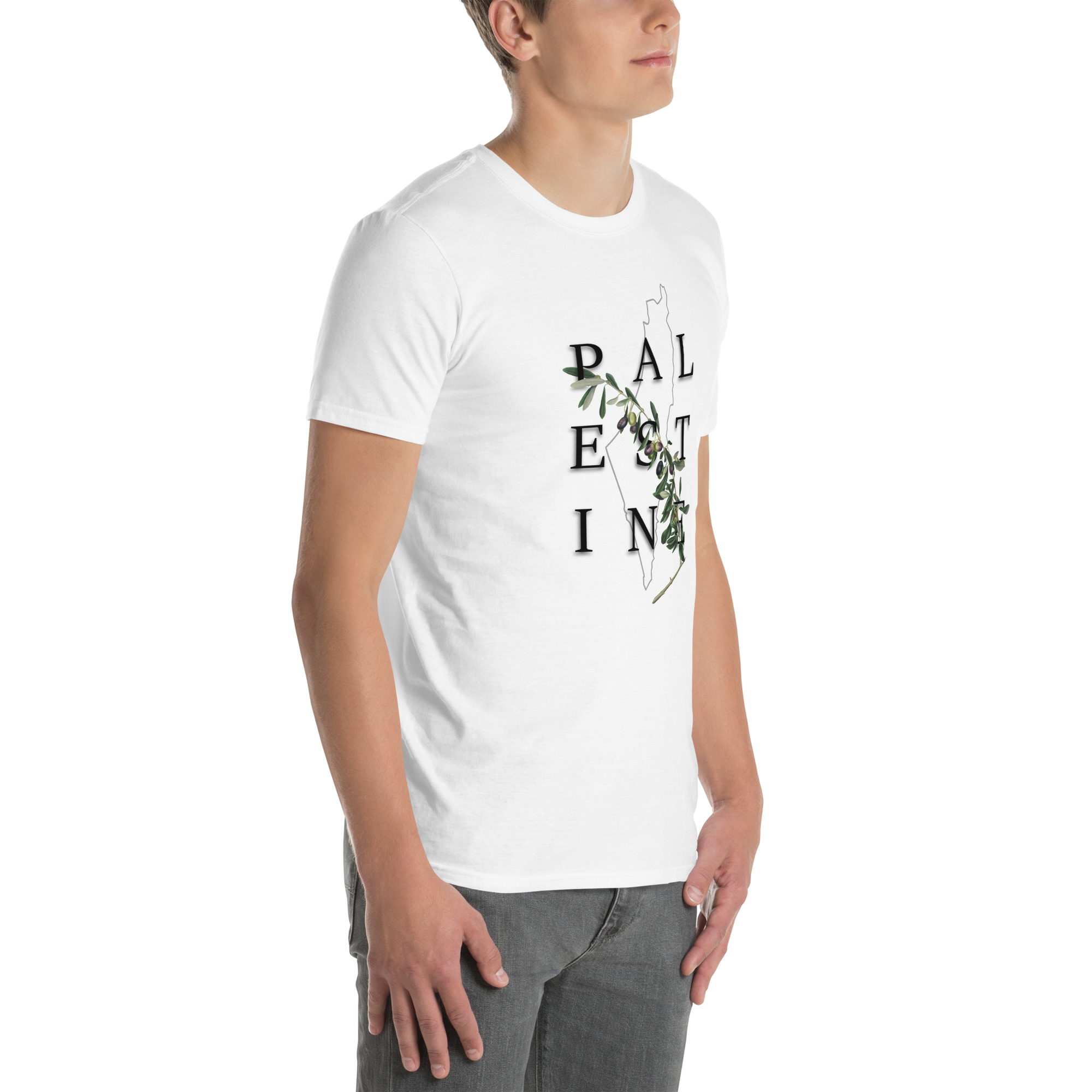 Palestine Olive T-Shirt - Billede 7