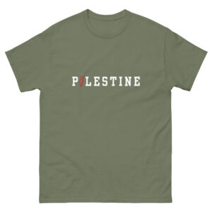 PALESTINE WITH MAP OUTLINE - Classic Tee