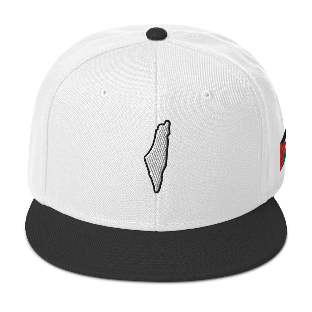 Gaza Outline & Palestine Flag - Snapback Hat - Billede 3