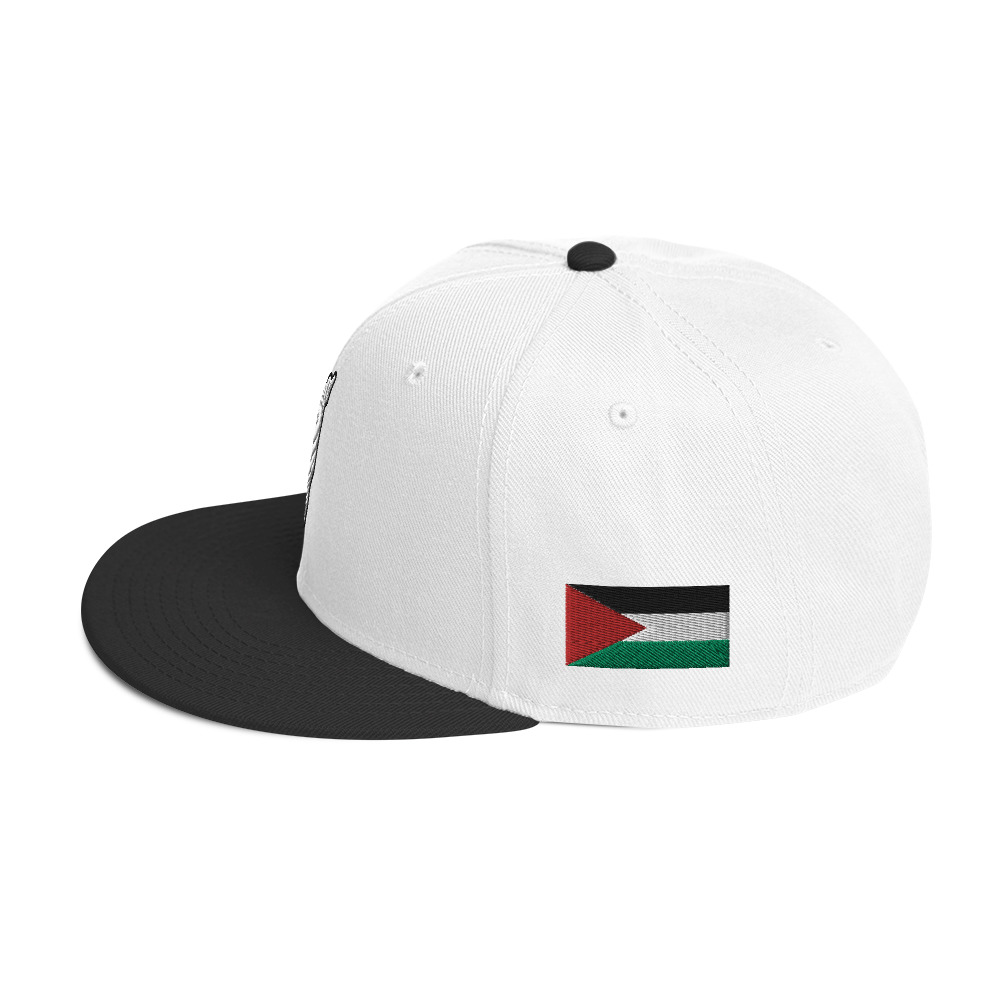 Gaza Outline & Palestine Flag - Snapback Hat - Billede 4
