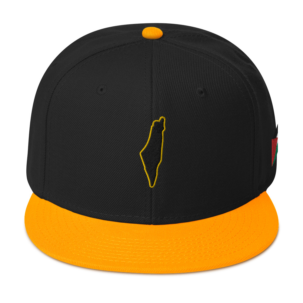 Gaza Outline & Palestine Flag - Snapback Hat - Billede 5