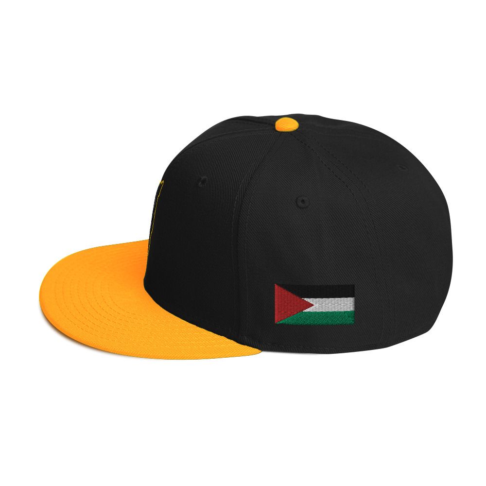 Gaza Outline & Palestine Flag - Snapback Hat - Billede 6