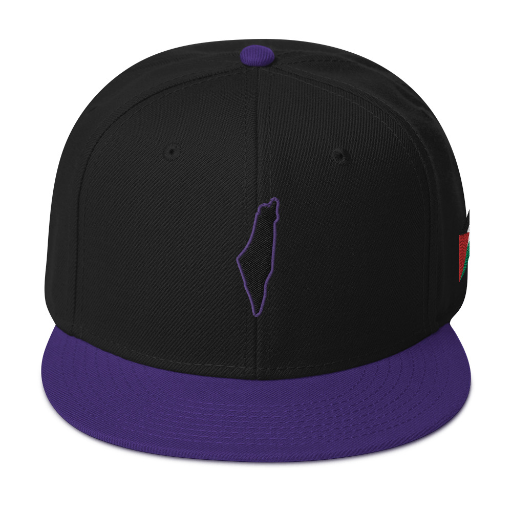 Gaza Outline & Palestine Flag - Snapback Hat - Billede 9