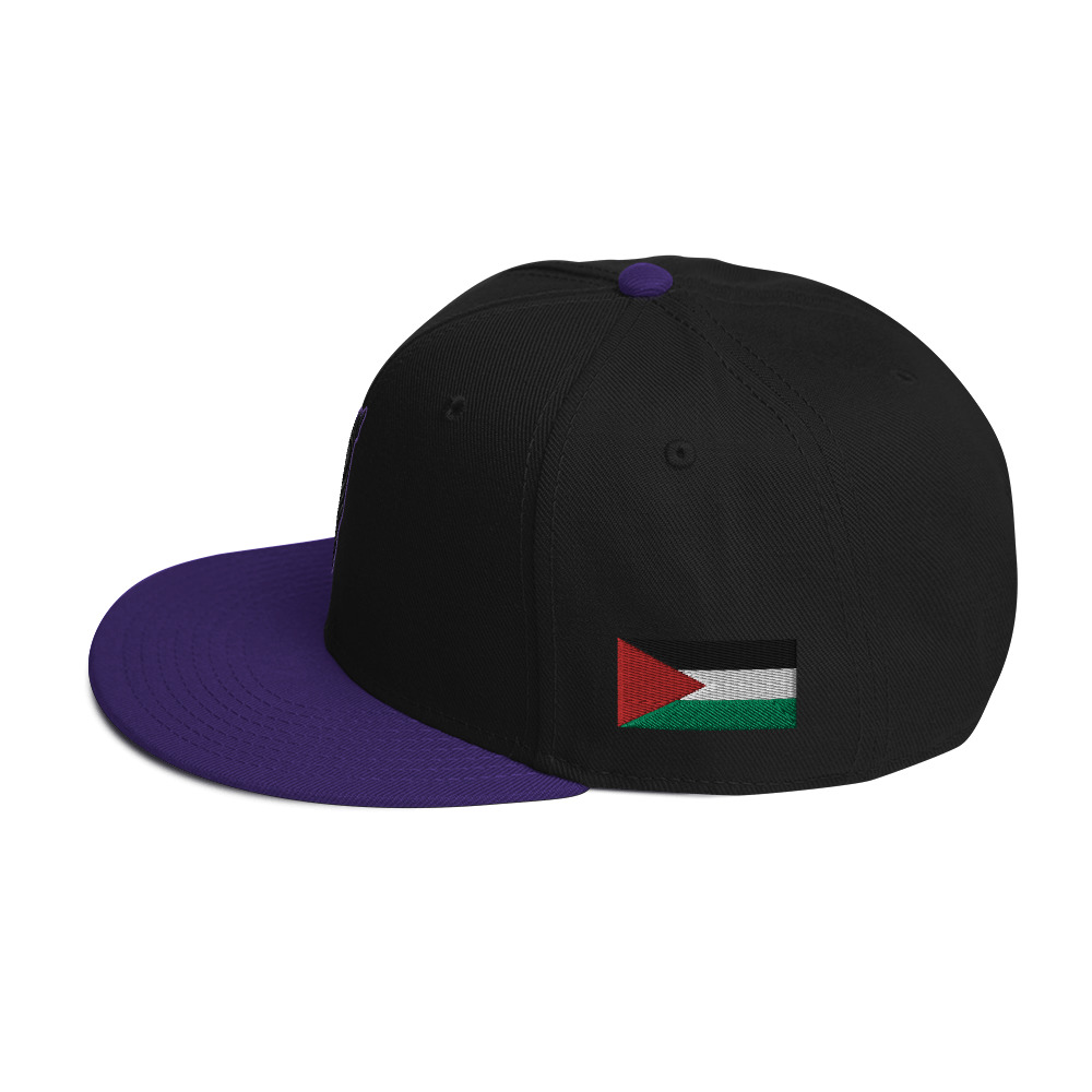 Gaza Outline & Palestine Flag - Snapback Hat - Billede 10