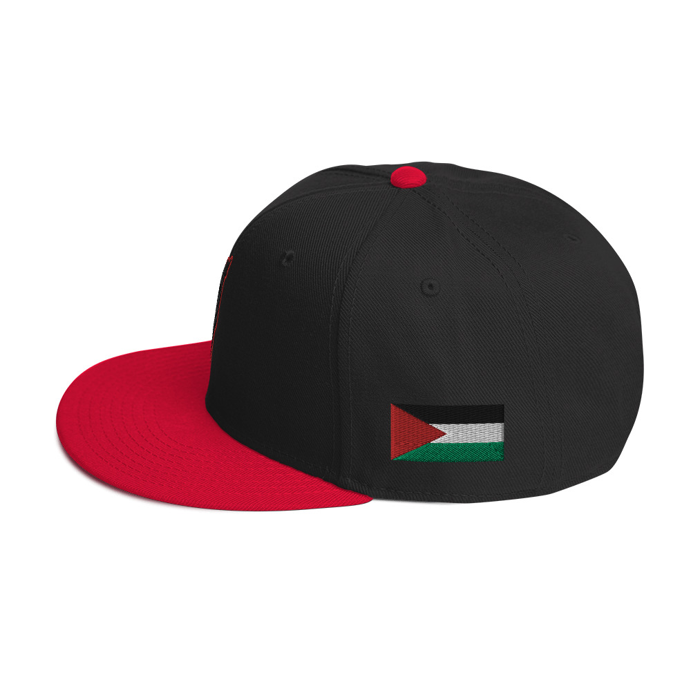 Gaza Outline & Palestine Flag - Snapback Hat - Billede 14