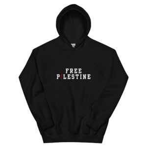 FREE PALESTINE WITH MAP OUTLINE - Unisex Hoodie